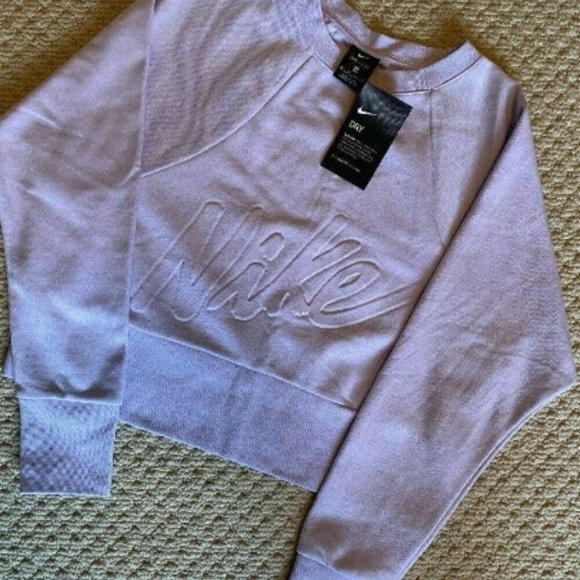 Nike Tops - XS Nike Fleece Training Crew Dri-FIt